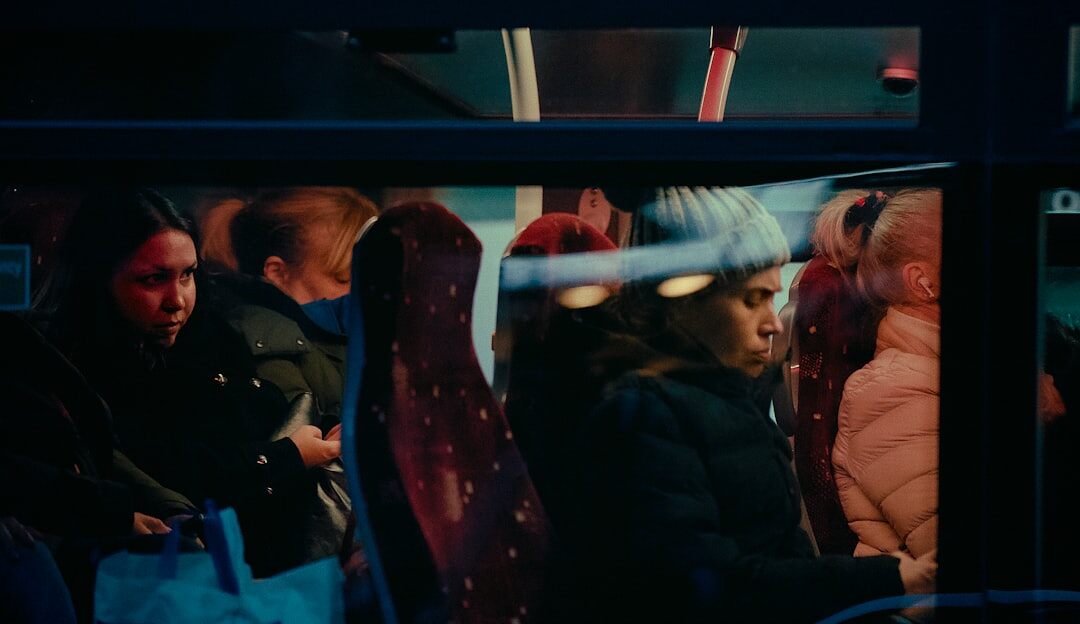 seniors on a bus trip